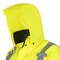 Pioneer Ripstop Jacket, Green, XL, Zipper with Snap Storm Placket, Black, Hi-Vis Yellow, XL V1200261U-XL - alternate 7